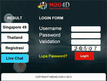 Tablet Screenshot of mbo4d.com